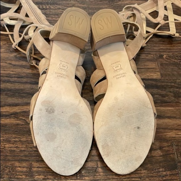 Stuart Weitzman | Grecian Gladiator Sandals | Size 7 | Stunning! - Picture 13 of 15